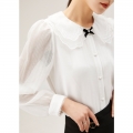 Lace Collar Elegance Blouse