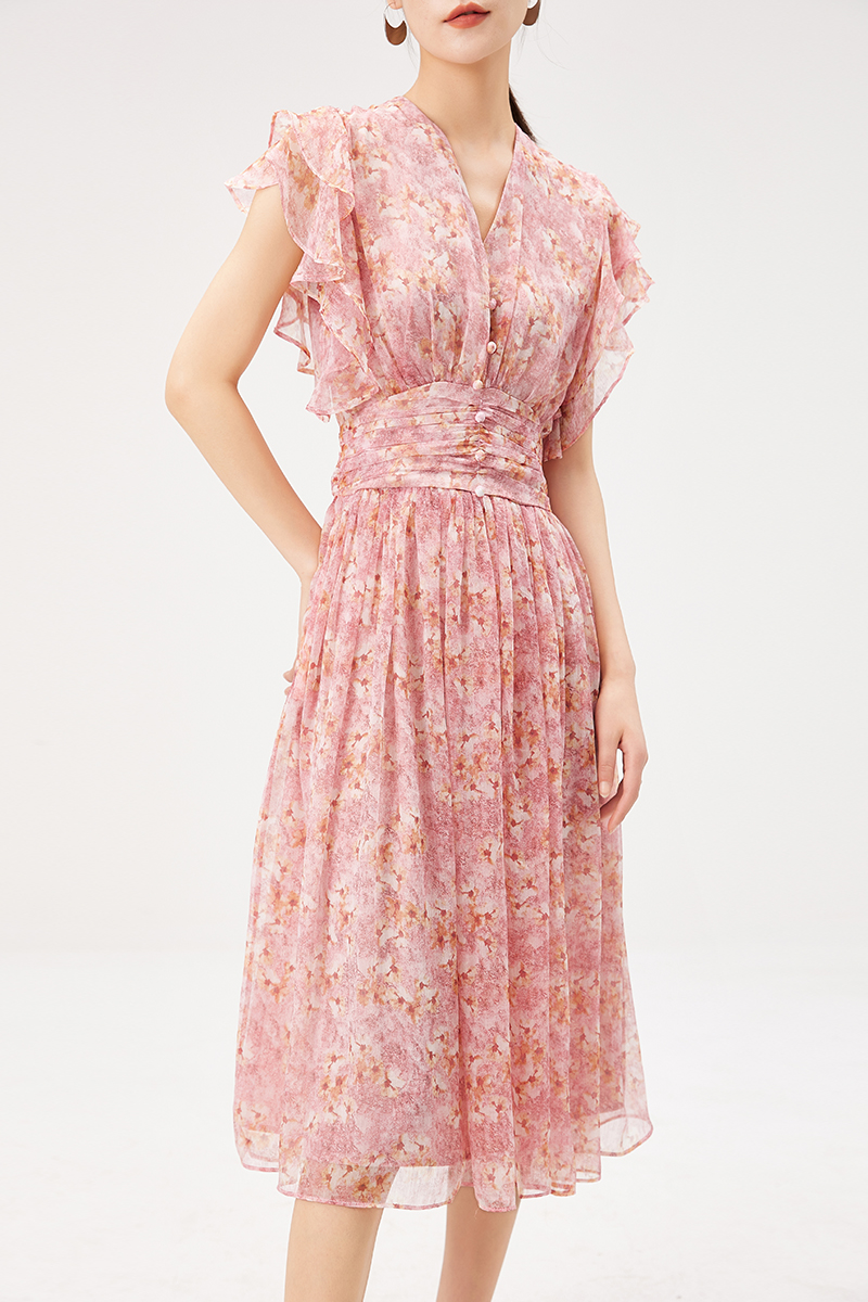 Floral Print Dress - $85.00 : RS Fashion